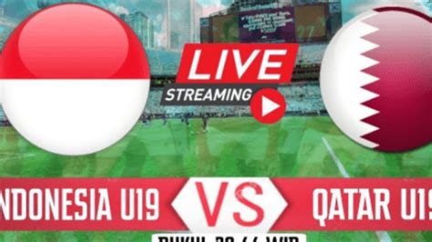 indonesia vs qatar u23 live streaming